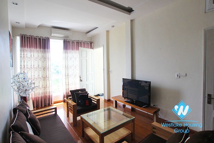 Apartment with lake view for rent in Tran Vu st, Ba Dinh district 